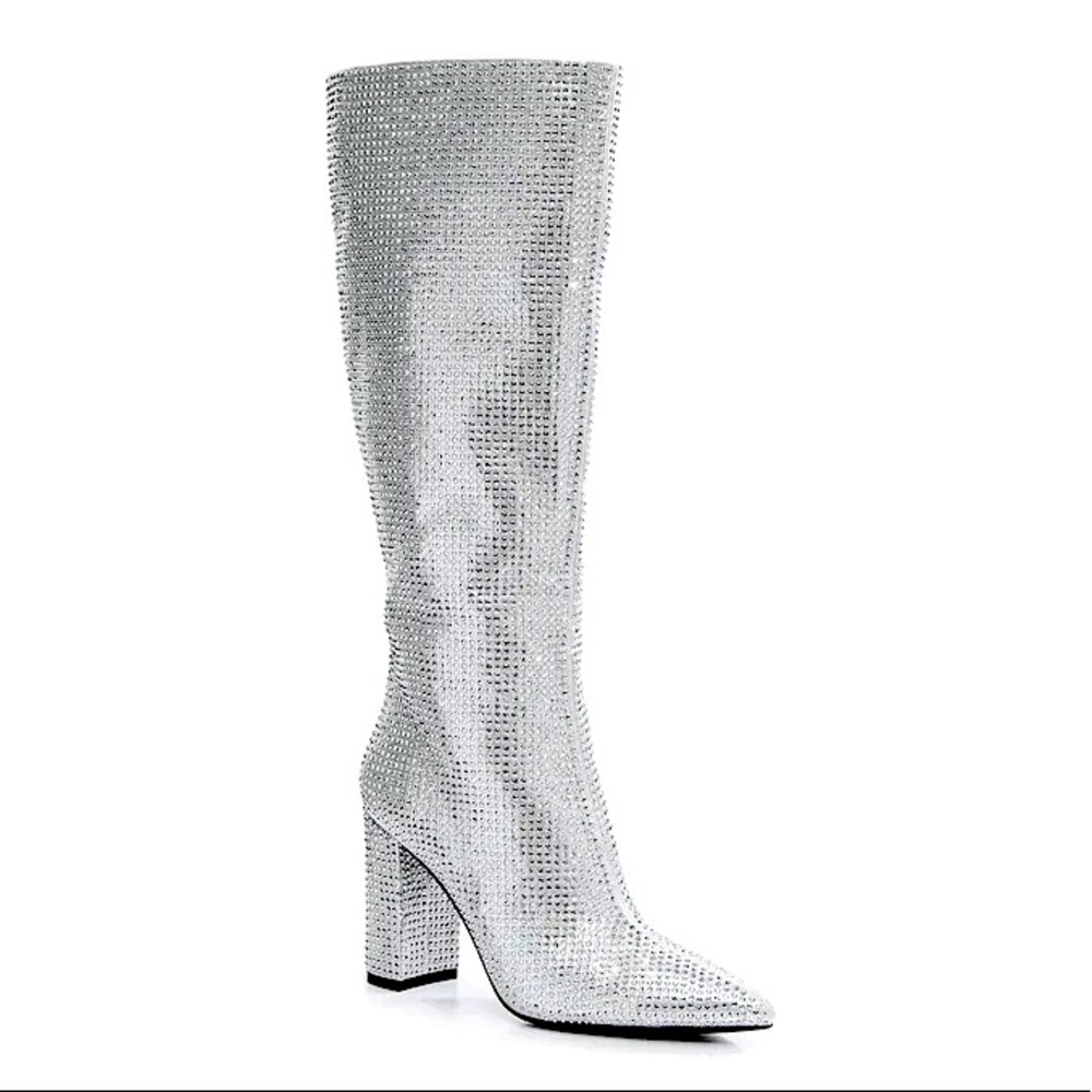 Mix No. 6 Sparkly Knee High Vev Boots - image 7